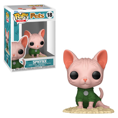 FUNKO POP PETS 3 SPHYNX CAT 18