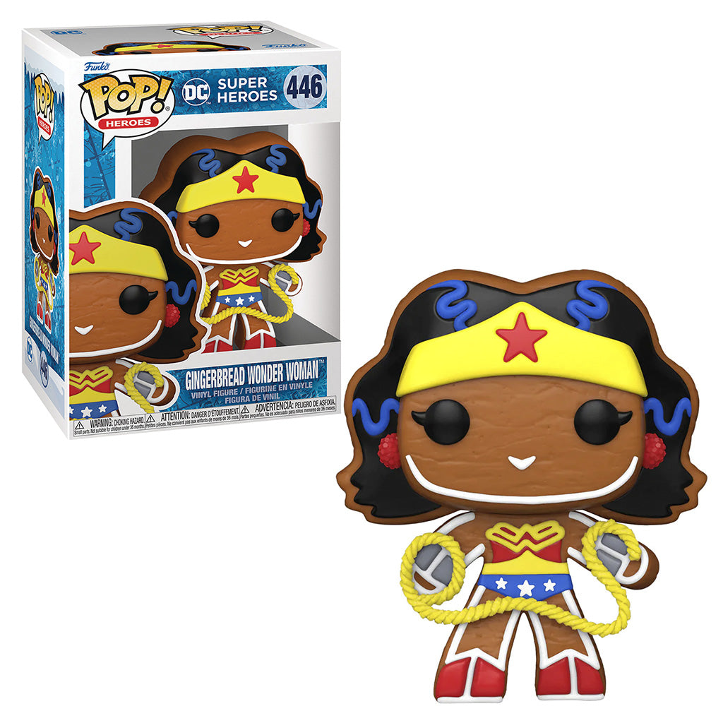 FUNKO POP HEROES DC HOLIDAY WONDER WOAMAN 446