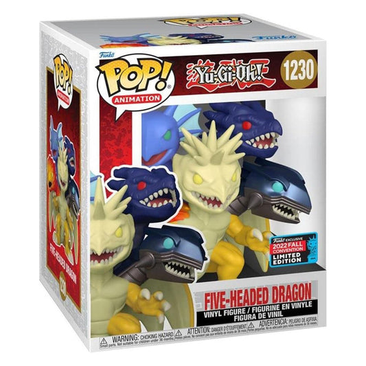 FUNKO POP YU-GI-OH 25TH *SIZED* FIVE-HEADED DRAGON *NYCC 2022* 1230