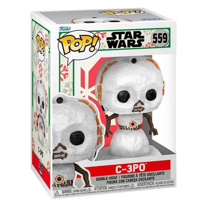 FUNKO POP STAR WARS HOLIDAY C-3PO 559