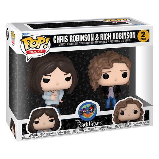 FUNKO POP ROCKS THE BLACK CROWES - CHRIS ROBINSON & RICH ROBINSON 2-PACK