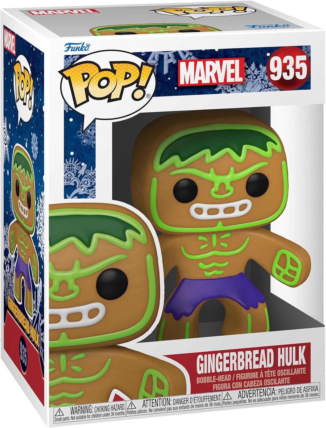 FUNKO POP MARVEL HOLIDAY - GINGERBREAD HULK 935