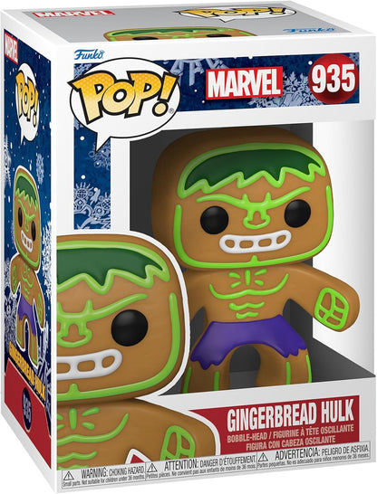 FUNKO POP MARVEL HOLIDAY - GINGERBREAD HULK 935
