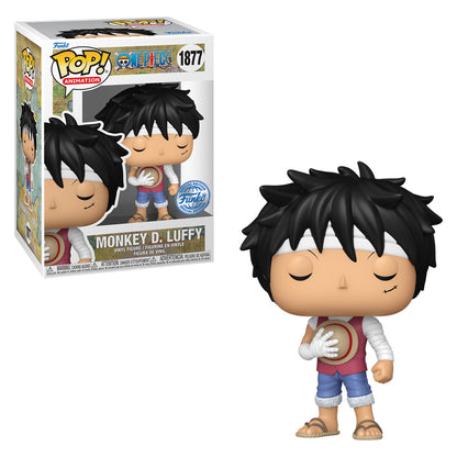 FUNKO POP ANIMATION ONE PIECE EXCLUSIVE - MONKEY D.LUFFY 1877