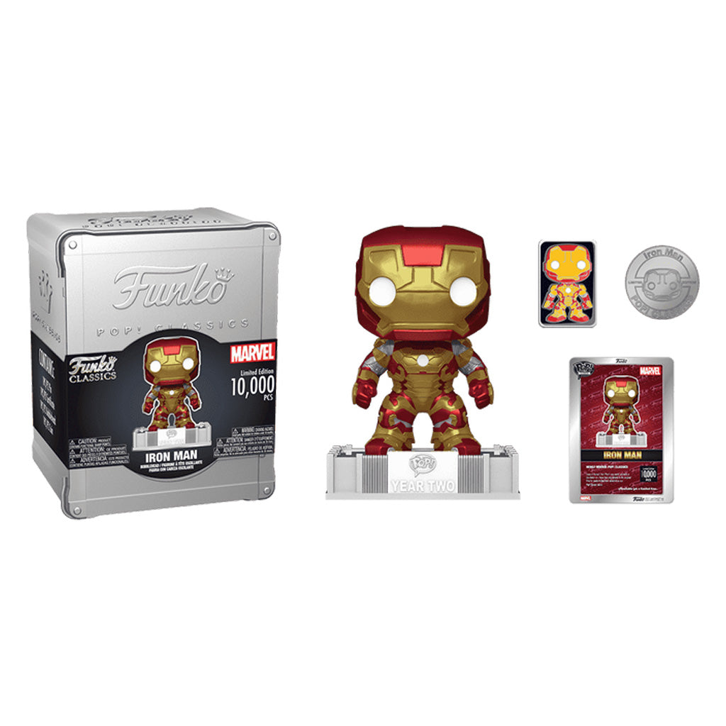 FUNKO POP CLASSICS MARVEL IRON MAN EXCLUSIVE (78046)