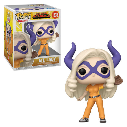 FUNKO POP MY HERO ACADEMIA LEAGUE BASEBALL *SIZED* MT.LADY 1333