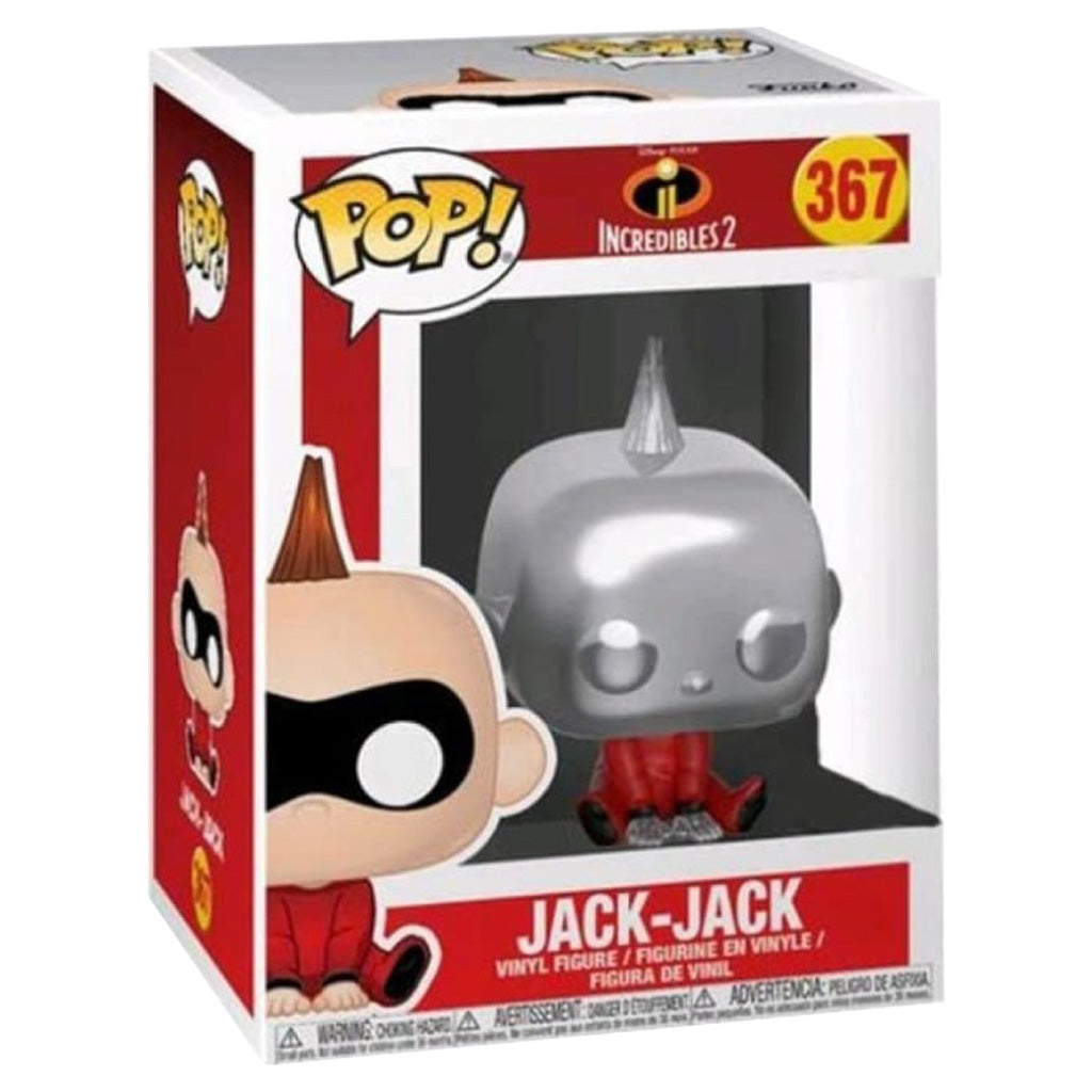 FUNKO POP DISNEY THE INCREDIBLES 2 JACK-JACK CHROME PAINTED 367