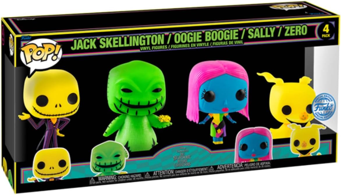 FUNKO POP DISNEY THE NIGHT BEFORE CHRISTMAS 4-PACK (69146)