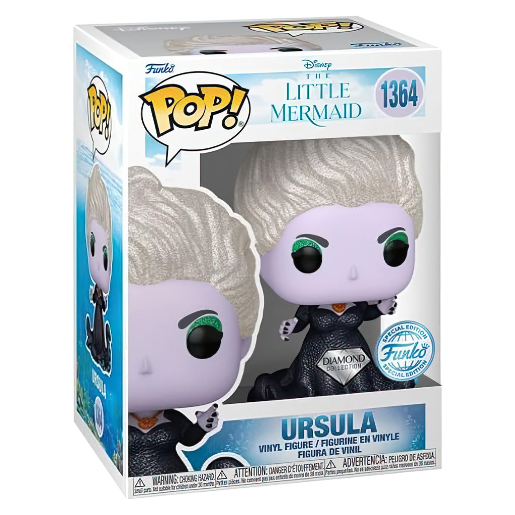 FUNKO POP DISNEY LITTLE MERMAID MOVIE URSULA DIAMOND *EX* 1364