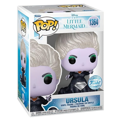 FUNKO POP DISNEY LITTLE MERMAID MOVIE URSULA DIAMOND *EX* 1364