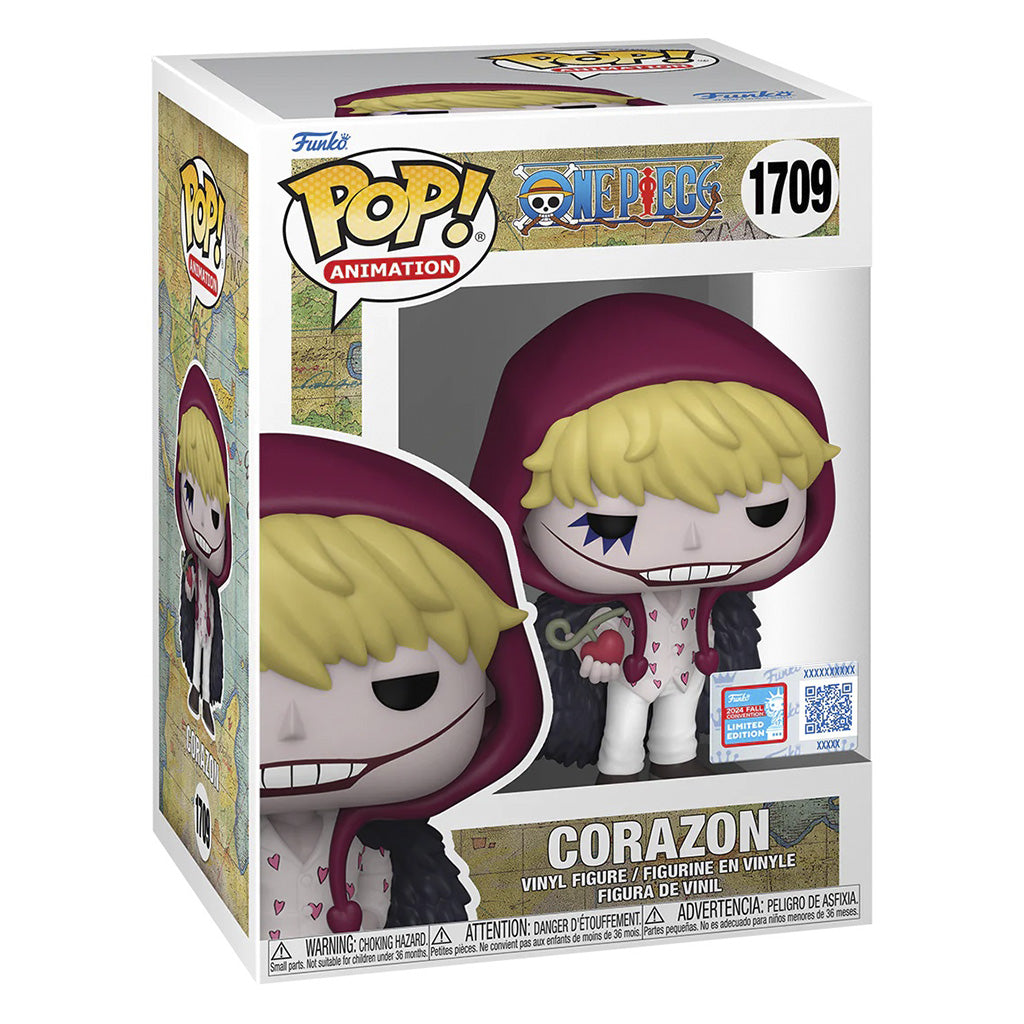 FUNKO POP ONE PIECE 4 CORAZON *NYCC 2024* 1709