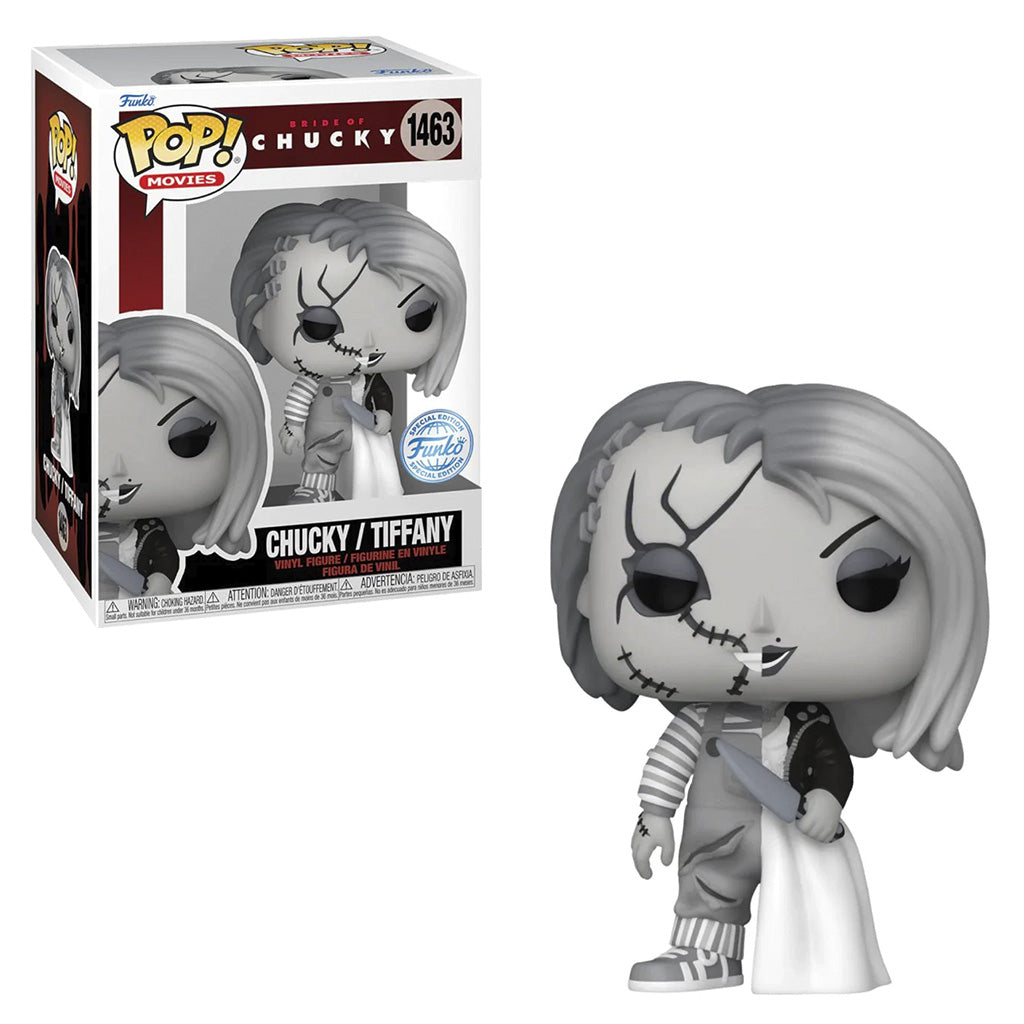FUNKO POP MOVIES BRIDE OF CHUCKY EXCLUSIVE - CHUCKY / TIFFANY 1463