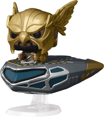FUNKO POP RIDES BLACK ADAM - HAWKMAN IN CRUISER 286