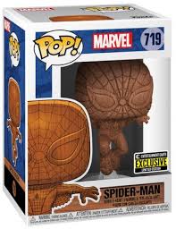 FUNKO POP MARVEL SPIDER-MAN WOOD DECO *EX* 719