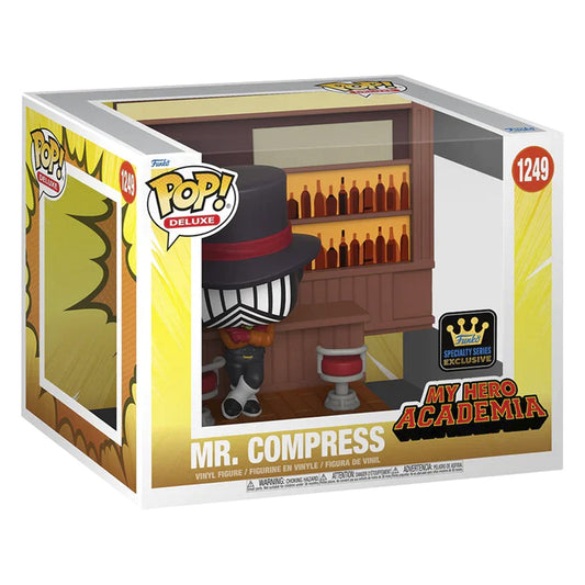 FUNKO POP MY HERO ACADEMIA *DELUXE* MR.COMPRESS *EX* 1249