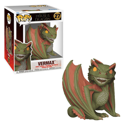 FUNKO POP GAME OF THRONES HOUSE THE DRAGON S4 *SIZED* VERMAS 27