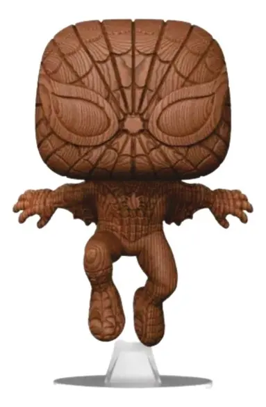 FUNKO POP MARVEL SPIDER-MAN WOOD DECO *EX* 719
