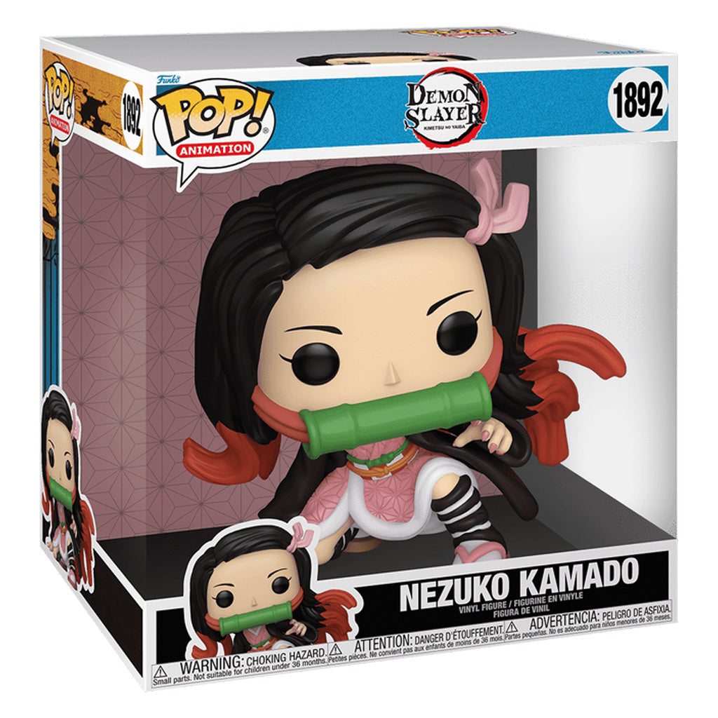 FUNKO POP DEMON SLAYER *SUPER SIZED 10* NEZUKO 1892