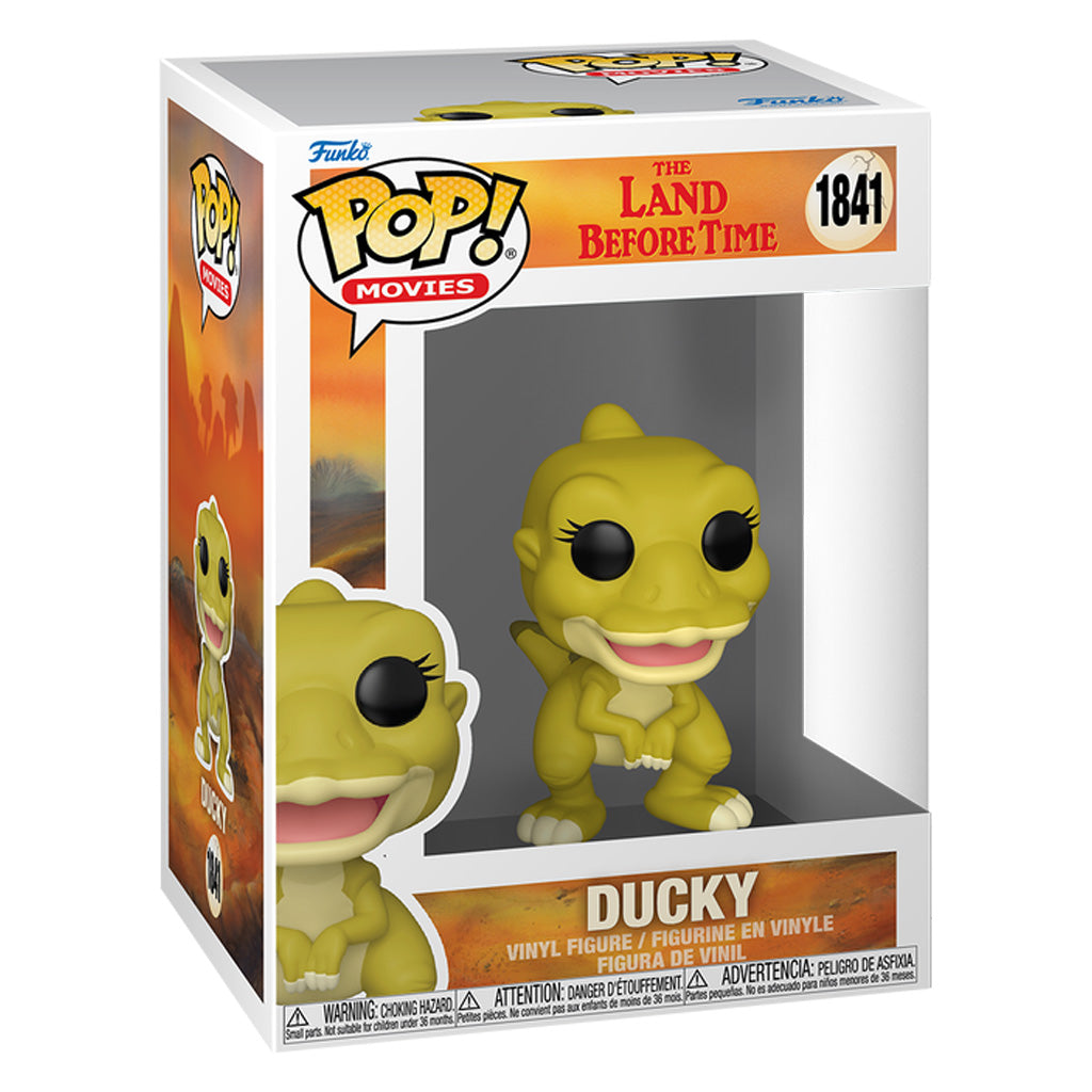 FUNKO POP MOVIES EM BUSCA DO VALE ENCANTADO (THE LAND BEFORE TIME) - DUCKY 1841