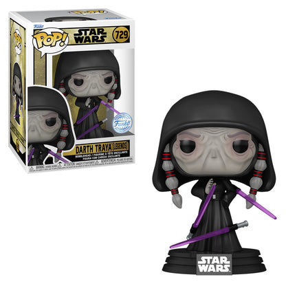 FUNKO POP STAR WARS GAMING GREATS EXCLUSIVE - DARTH TRAYA (LEGENDS) 729