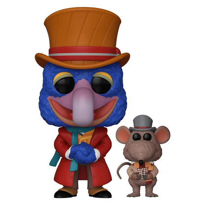 FUNKO POP MOVIES THE MUPPET CHRISTMAS CAROL - CHARLES DICKENS WITH RIZZO 1456