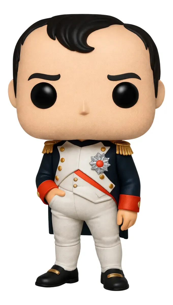 Napoleão Bonaparte Personalizado em 3D Estilo Pop