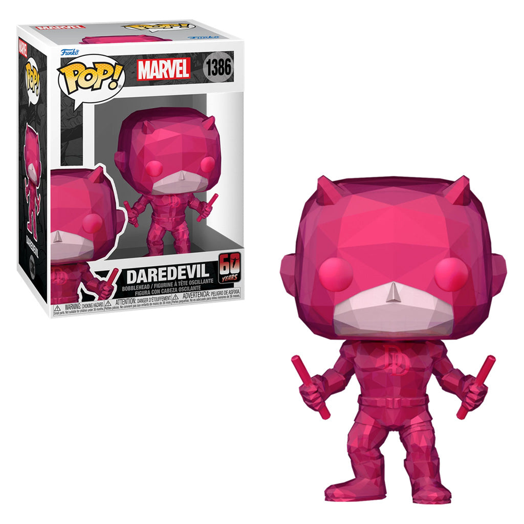 FUNKO POP DAREDEVIL 60TH DAREDEVIL FACET 1386