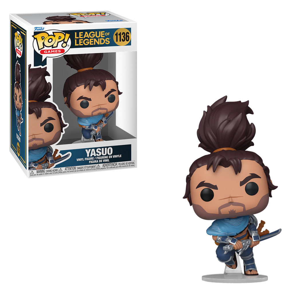 FUNKO POP LEAGUE OF LEGENDS YASUO 1136
