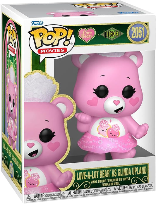 FUNKO POP CARE BEARS X WICKED - LOVE-A-LOT BEAR AS GLINDA UPLAND 2051