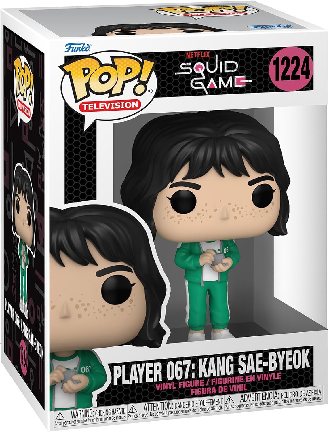 FUNKO POP SQUID GAME ROUND 6 PLAYER 067 KANG SAE-BYEOK 1224