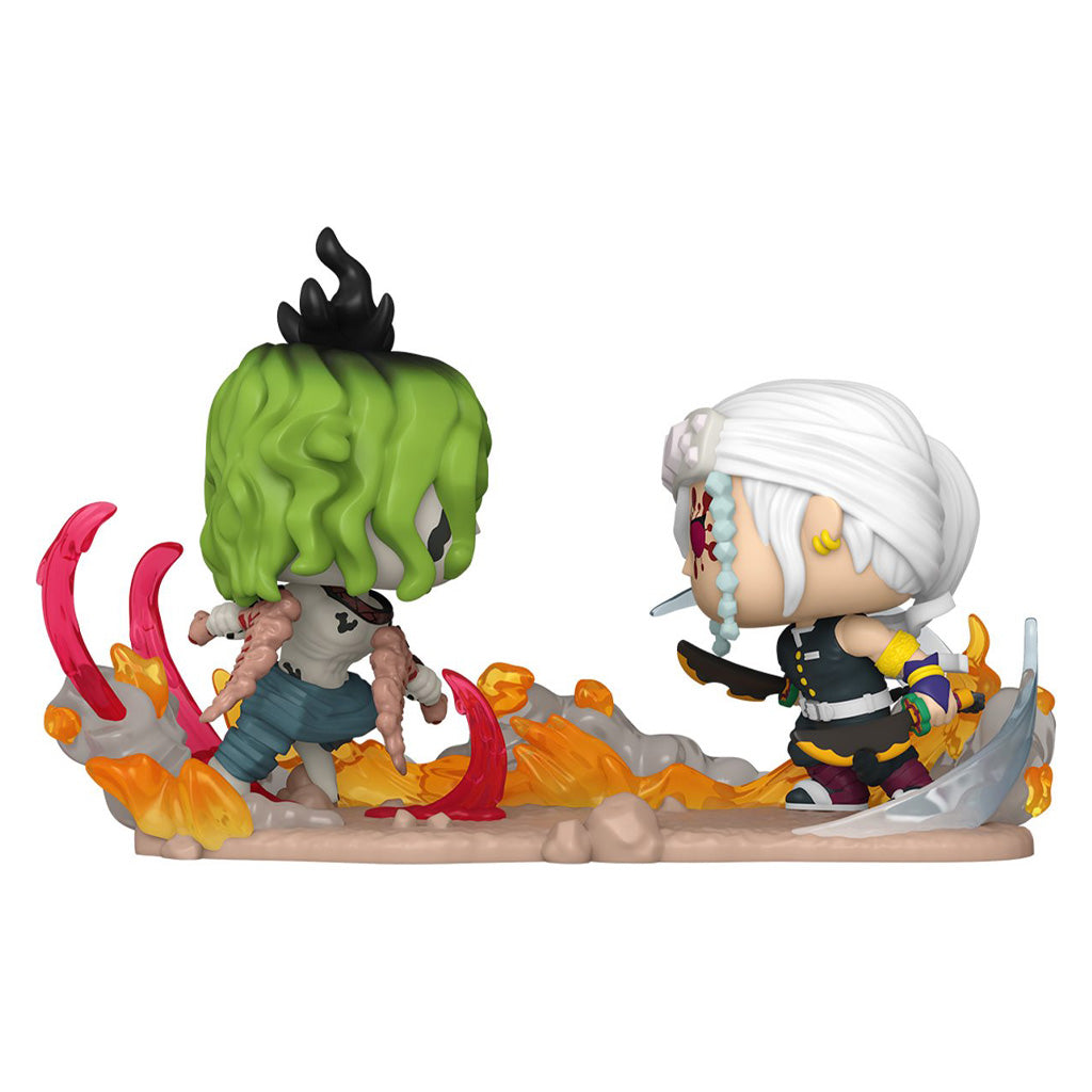 FUNKO POP DEMON SLAYER *MOMENT* TENGEN UZUI VS.GYUTARO 1753