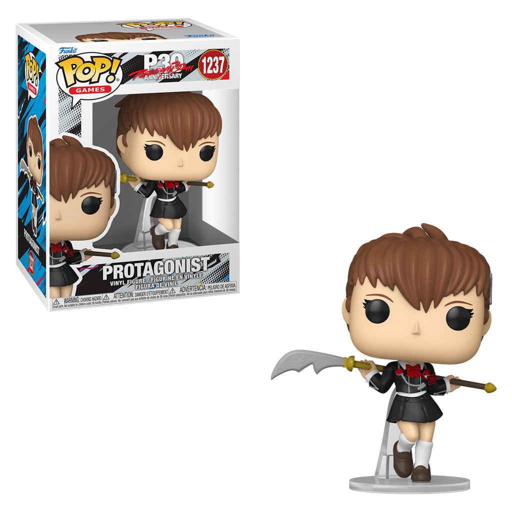 FUNKO POP GAMES PERSONA 30TH ANNIVERSARY - PERSONA 3 PROTAGONIST 1237