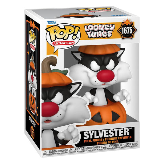 FUNKO POP LOONEY TUNES HALLOWEEN SYLVESTER W/PUMPKIN 1675