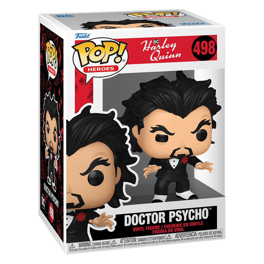 FUNKO POP HEROES DC HARLEY QUINN DOCTOR PSYCHO 498