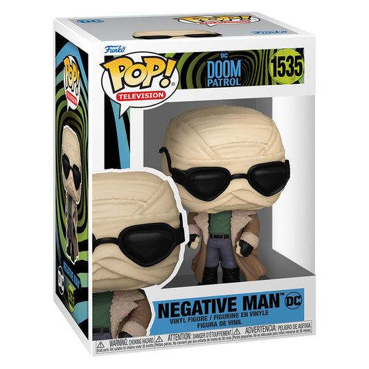 FUNKO POP TELEVISION DC DOOM PATROL - NEGATIVE MAN 1535
