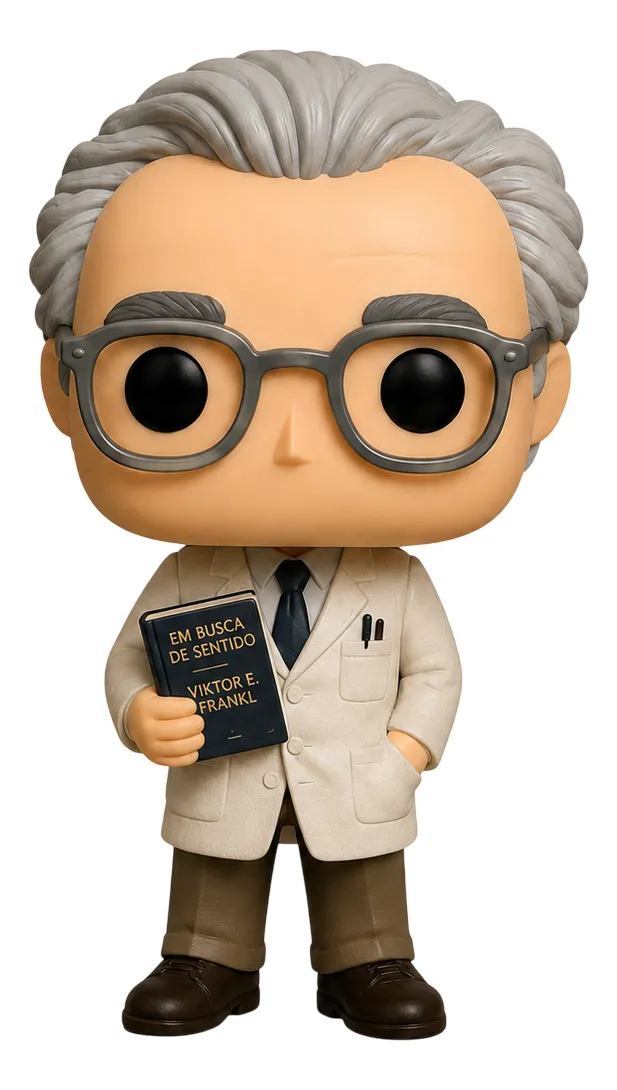 Viktor Frankl Personalizado em 3D Estilo Pop