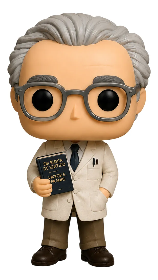 Viktor Frankl Personalizado em 3D Estilo Pop