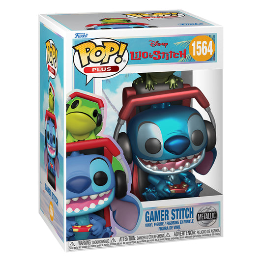 FUNKO POP PLUS DISNEY LILO & STITCH - GAMER STITCH 1564