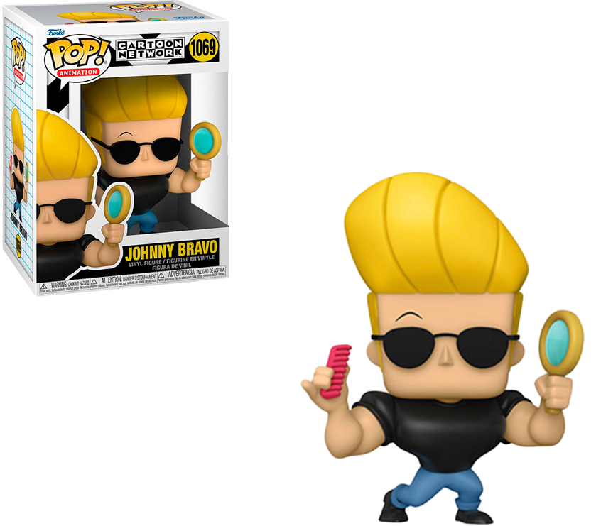 FUNKO POP JOHNNY BRAVO JOHNNY W/MIRROR COMB 1069