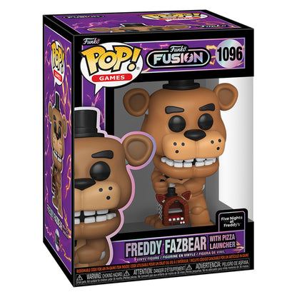 FUNKO POP GAMES FUNKO FUSION: FIVE NIGHTS AT FREDDY'S FREDDY FAZBEAR WITH PIZZA LAUNCHER 1096
