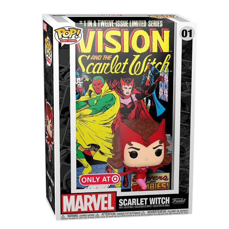 FUNKO POP COMIC COVER MARVEL - SCARLET WITCH 01