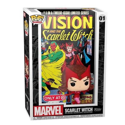 FUNKO POP COMIC COVER MARVEL - SCARLET WITCH 01