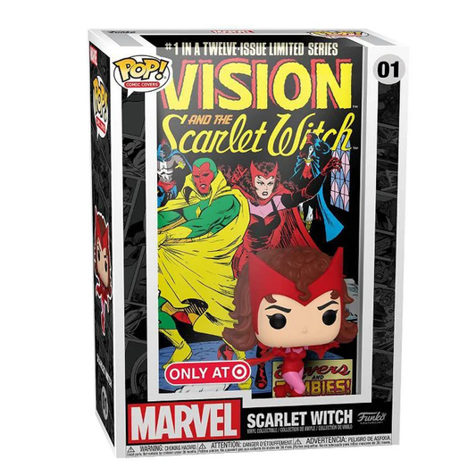 FUNKO POP COMIC COVER MARVEL - SCARLET WITCH 01