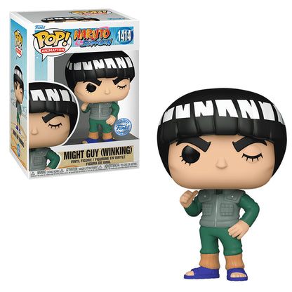 FUNKO POP NARUTO MIGHT GUY WINKING *EX* 1414