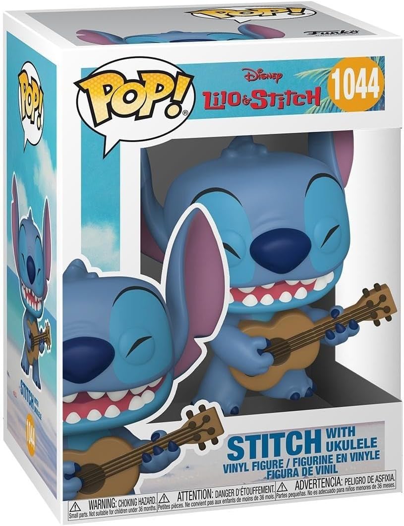 FUNKO POP DISNEY LILO STITCH-STITCH W/UKULELE 1044