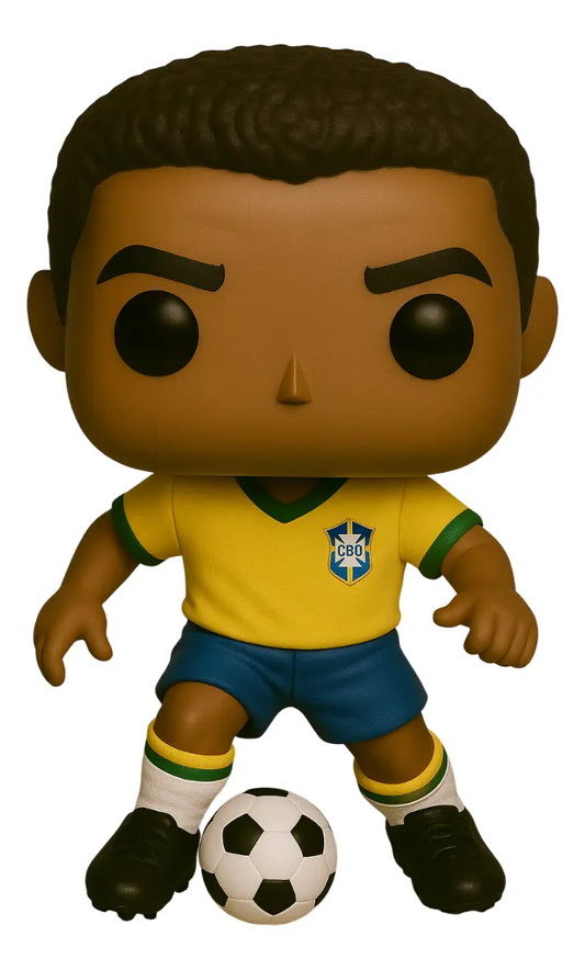 Garrincha Boneco Personalizado em 3D Estilo Pop