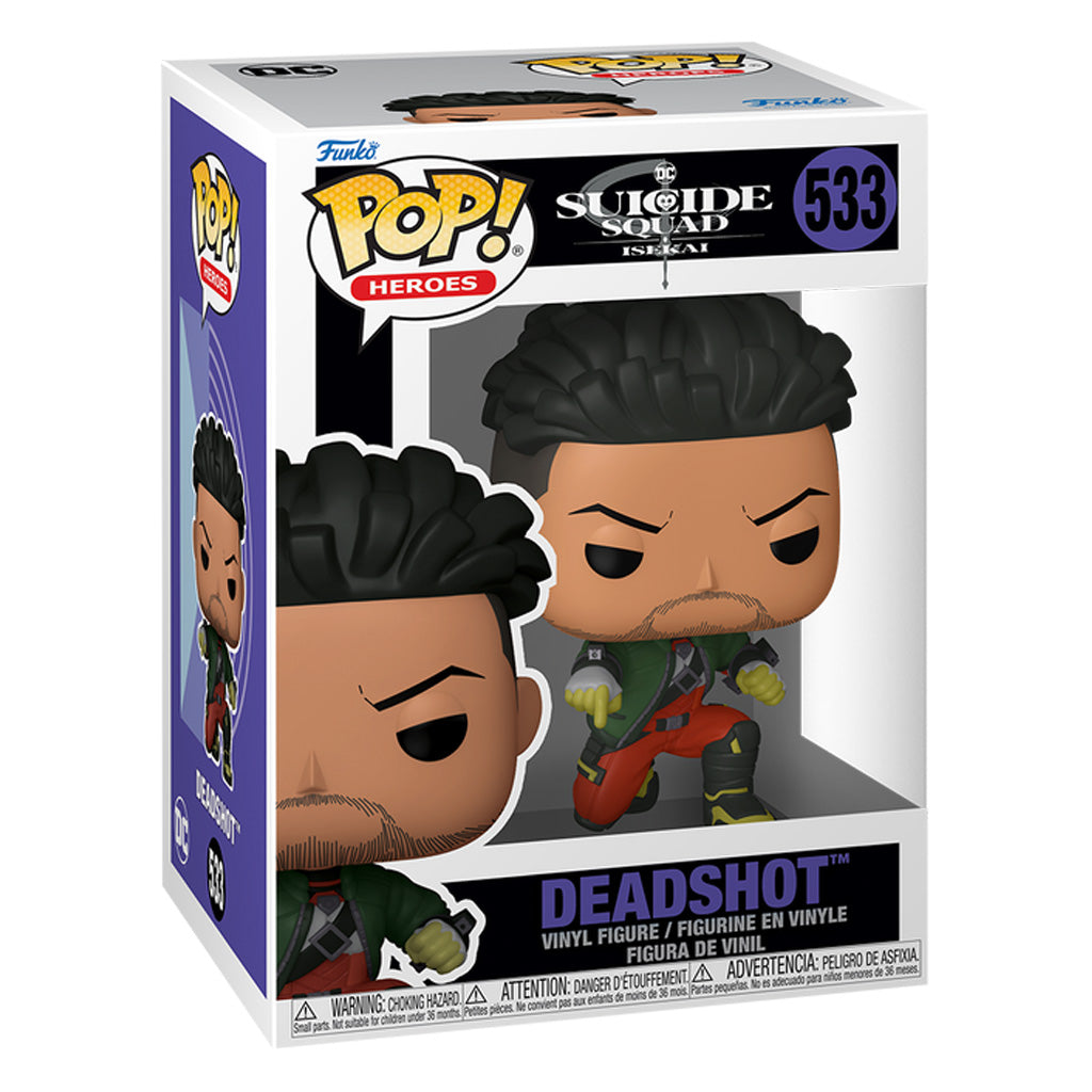 FUNKO POP HEROES SUICIDE ISEKAI DEADSHOT 533