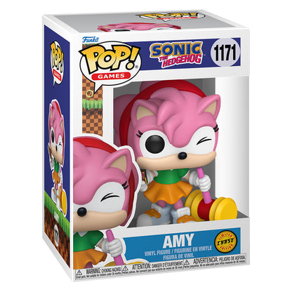FUNKO POP GAMES CHASE SONIC THE HEDGEHOG AMY 1171 CHASE