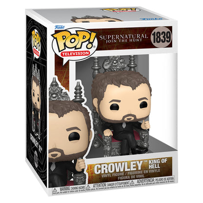 FUNKO POP CHASE TELEVISION SUPERNATURAL: JOIN THE HUNT - CROWLEY KING OF HELL 1839