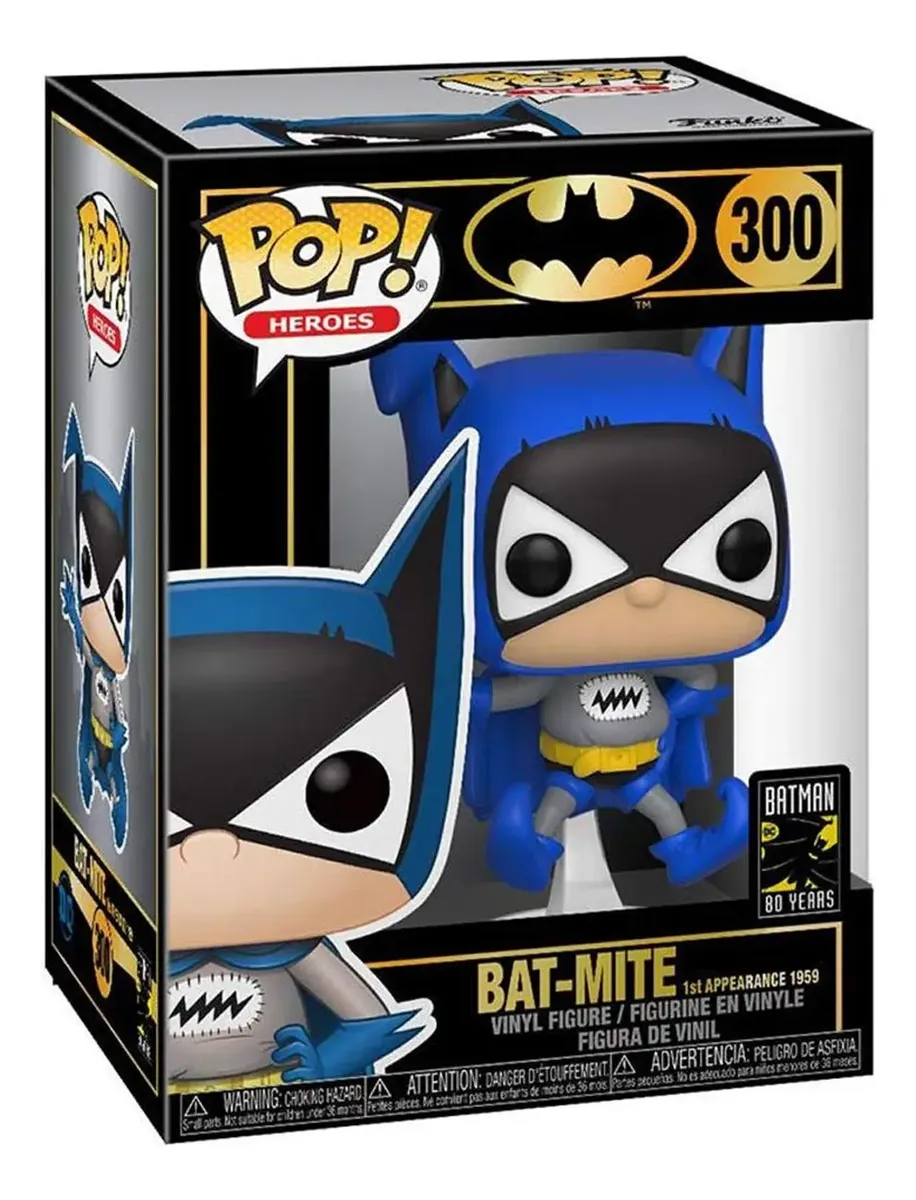 FUNKO POP HEROES BATMAN 80TH BAT-MITE METALIC *EX* 300